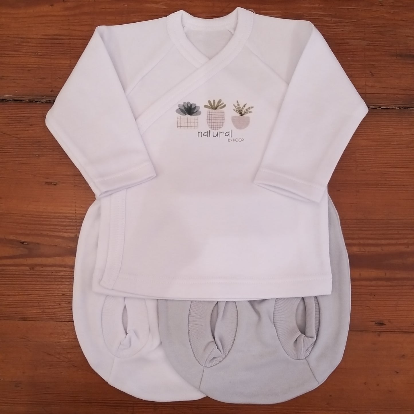 Camiseta cruzada Plantas