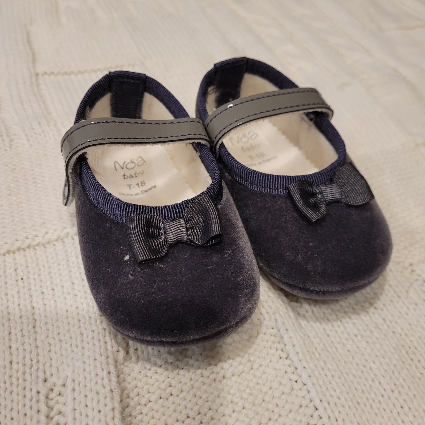 Zapatitos de terciopelo