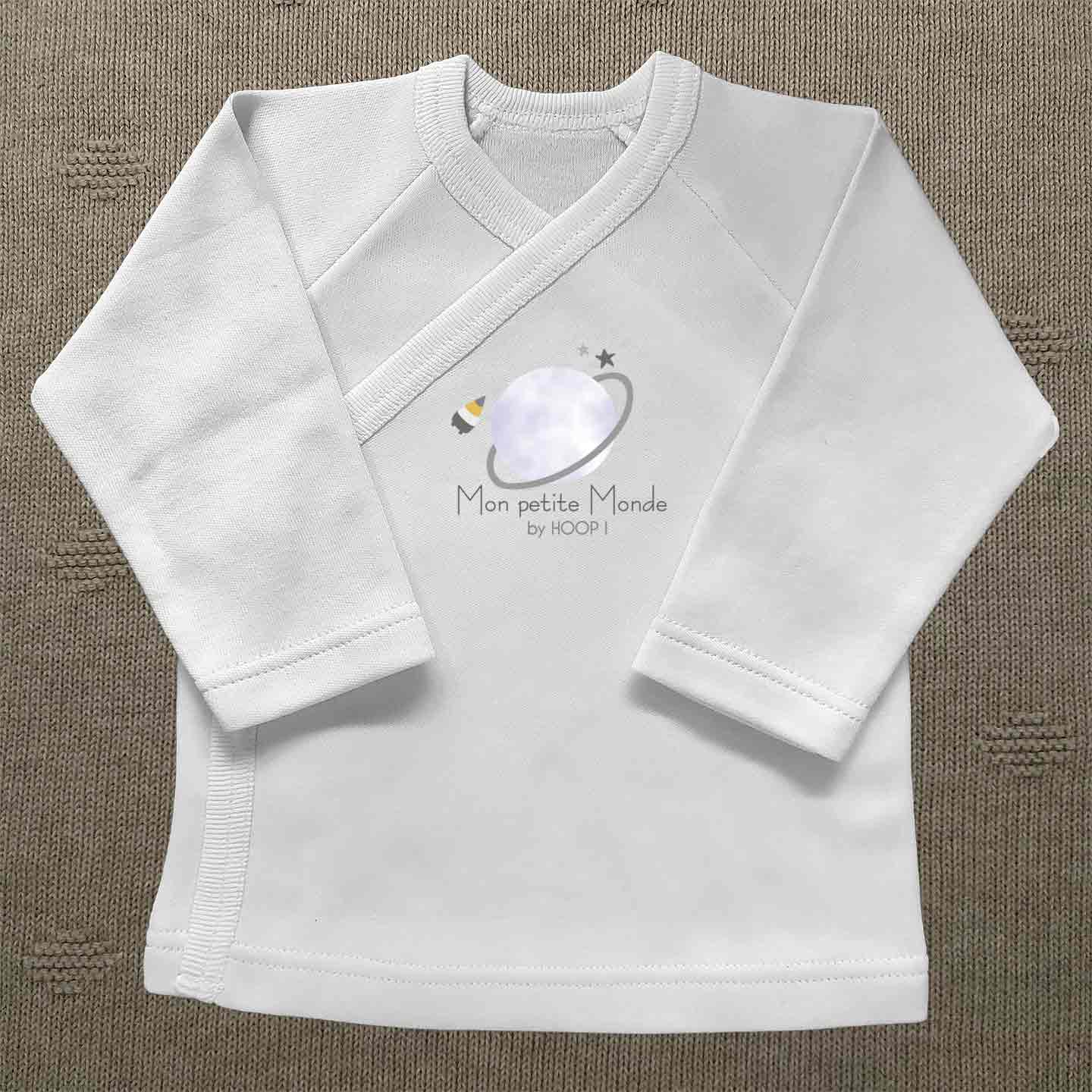 Camiseta cruzada Monde