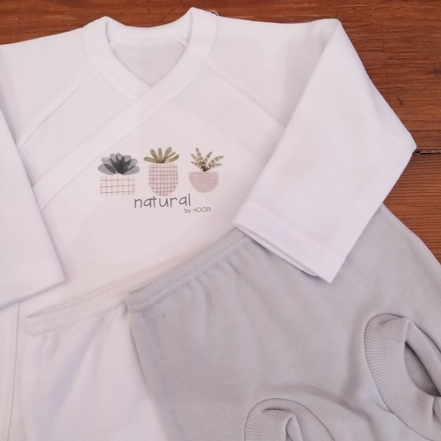 Camiseta cruzada Plantas