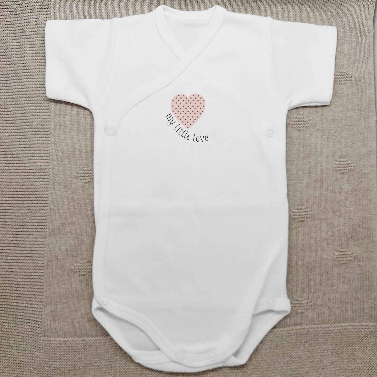 Body manga corta Little love