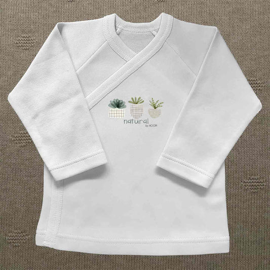 Camiseta cruzada Plantas